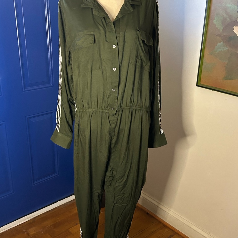 Olive Green Jumpsuit